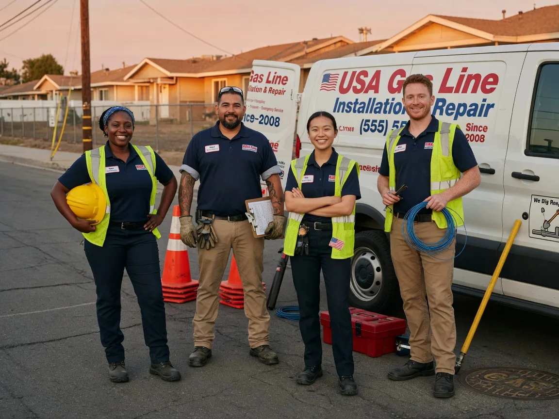 Gas Line Installation company in Linn Grove, IA